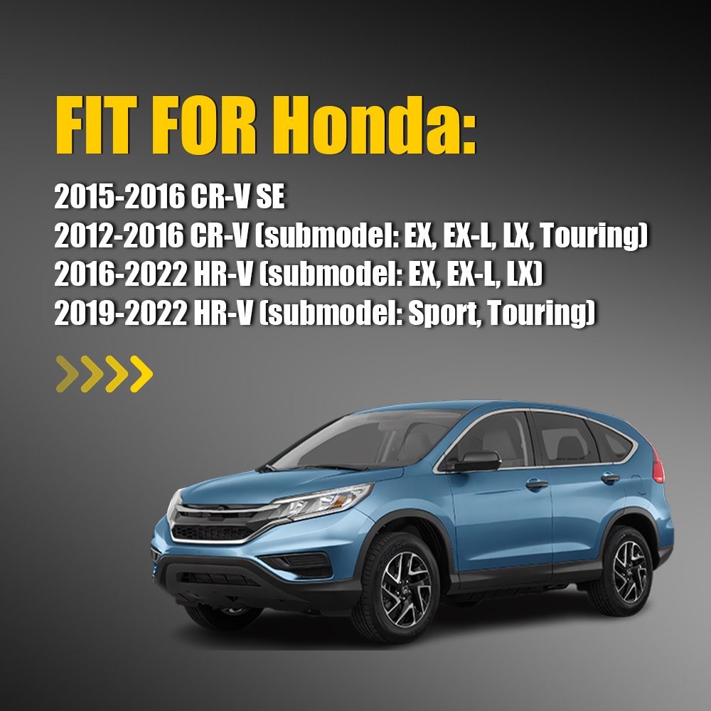 Left and Right Heated Mirror Glass For 2012-2016 Honda CR-V 2016-22 HR-V OE 2-6X