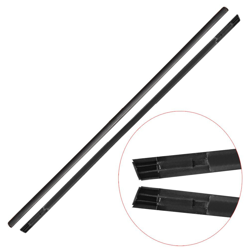 For TOYOTA COROLLA 2003-2008 Direct Replacement Roof Trim Molding Kit Pair BLACK