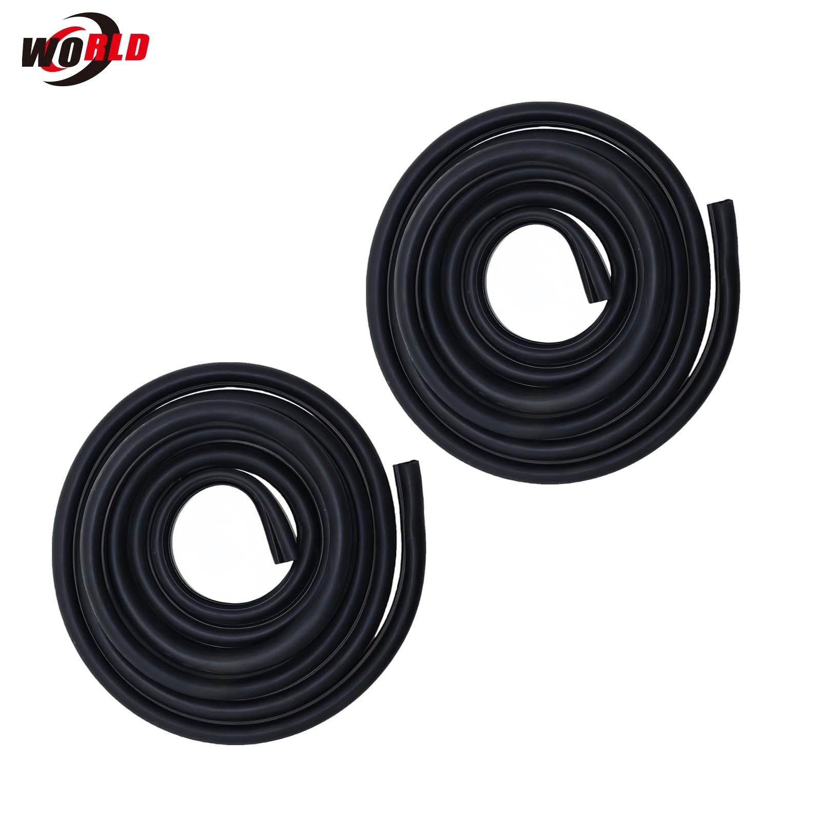 13.5Ft Cab Door Weatherstrip Rubber Seal Set For Peterbilt 379 389 359 330 357