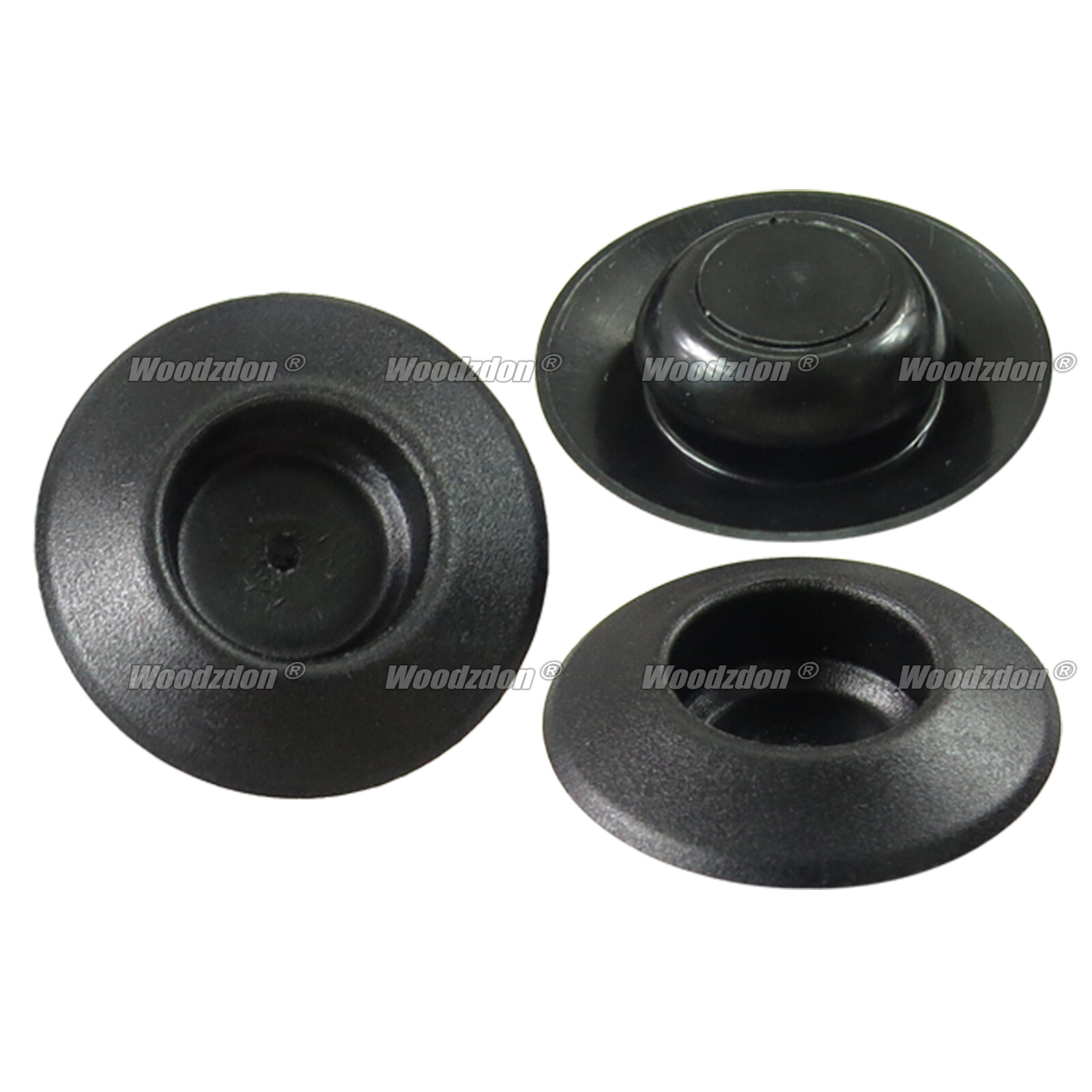 100 Pcs Depressed Center Hole Plugs Button 1/2″ For Ford For Lincoln For Mercury