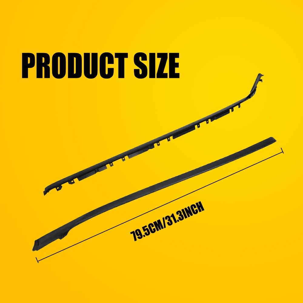 FRONT Windshield Moulding Kit Fits For Lexus IS250 IS350 IS-F 2008-2014 w/Clips