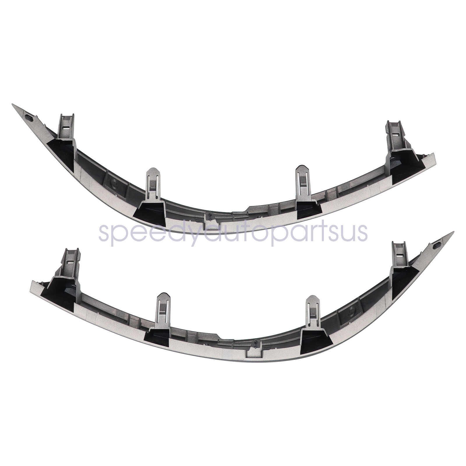 Pair Upper Side Central Dashboard Trim Strip for Toyota Corolla Altis 2009-2013