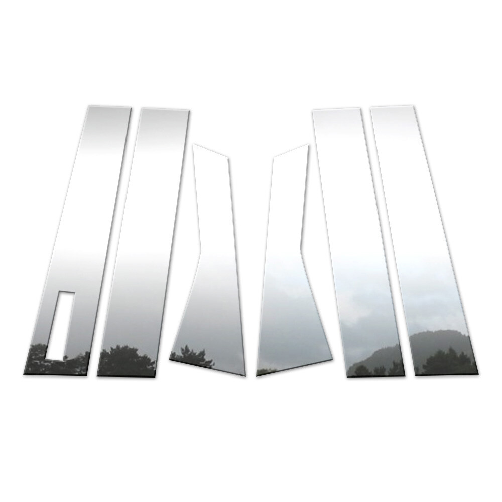 Chrome Pillar Post Covers for 2013-2019 Ford Escape 6 Pieces