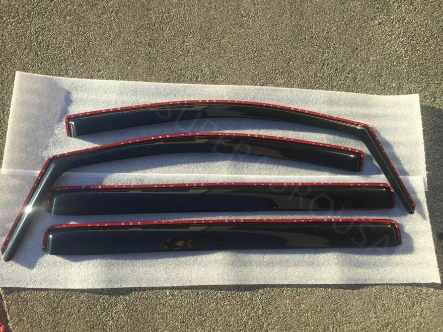 In-Channel Window Visors Rain Guards Wind Deflectors For 2022-2024 Infiniti QX60