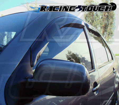 Rain Guards Sun Visor 2.0 MM Outside Mount 4pcs 2001-2007 01-07 Mazda Tribute