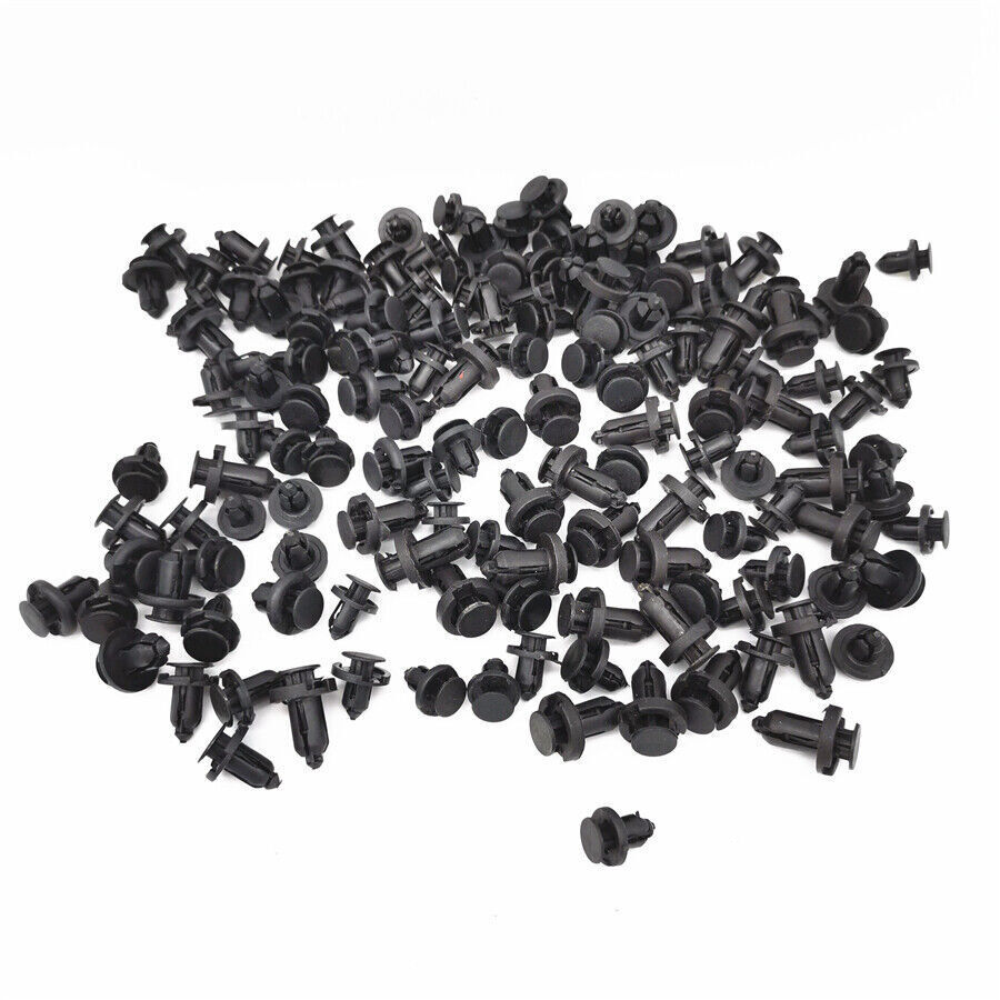 Universal Auto Bumpers Plastic Fasteners Snap Push Screw Rivet Panel Fixings