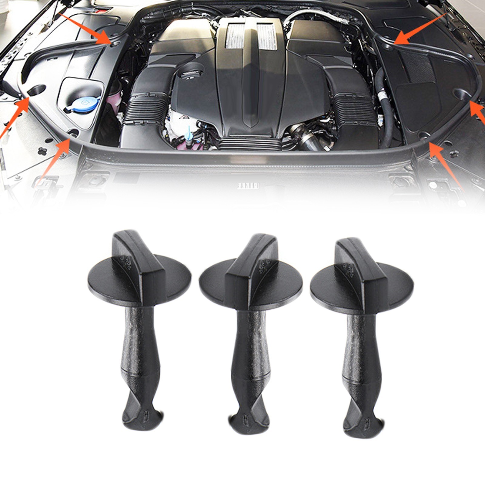 3 Pack Spiral Spring Gaskets Compatible with For Mercedes For S400 For S500