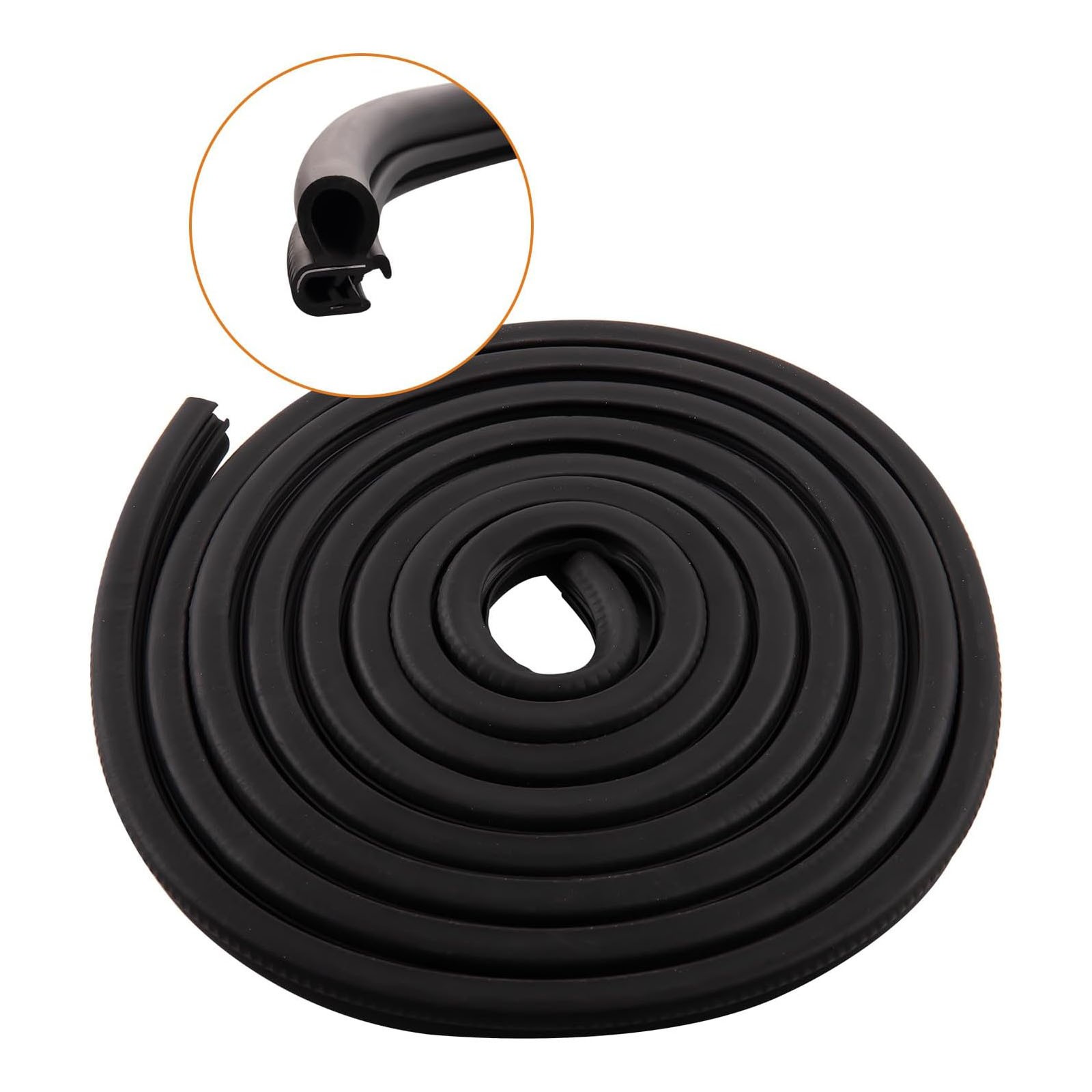 13.5 Ft Door Rubber Weatherstrip Seal Fit 1986-07 Peterbilt 359 370 377 379 380