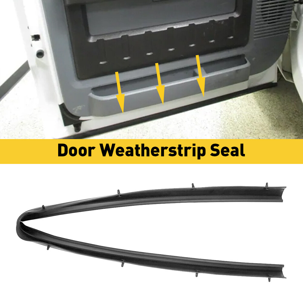 OEM NEW Front Right Left Door Lower Seal Weatherstrip Set2 For 99-16 Super Duty