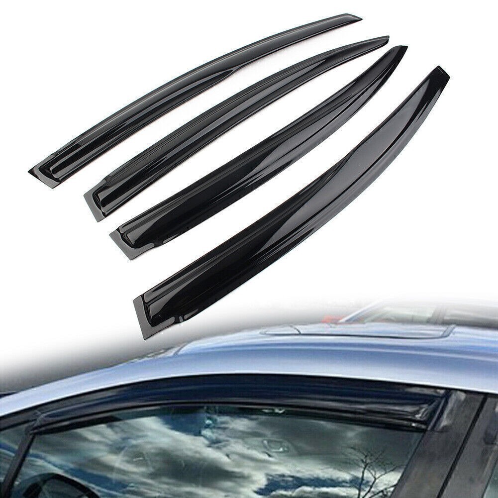 Side Window Visors Rain Guard Vent Shade For 2012-2015 Honda Civic Sedan 4-Door