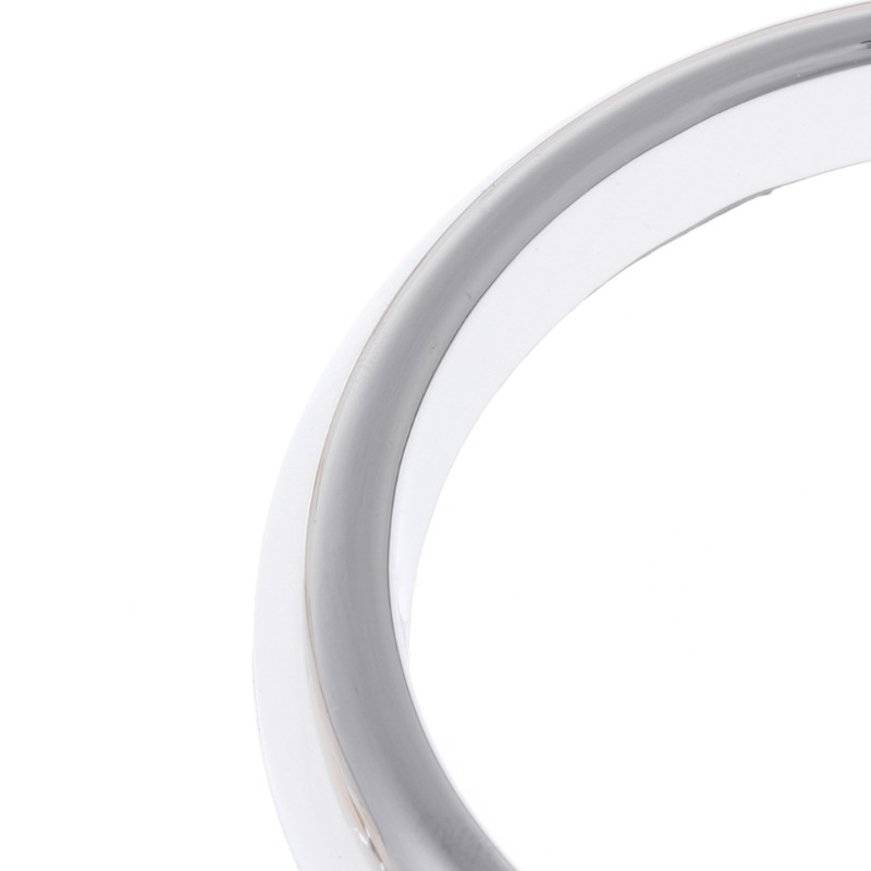 1 Pair ABS Chrome Front Fog Light Lamp Cover Trim