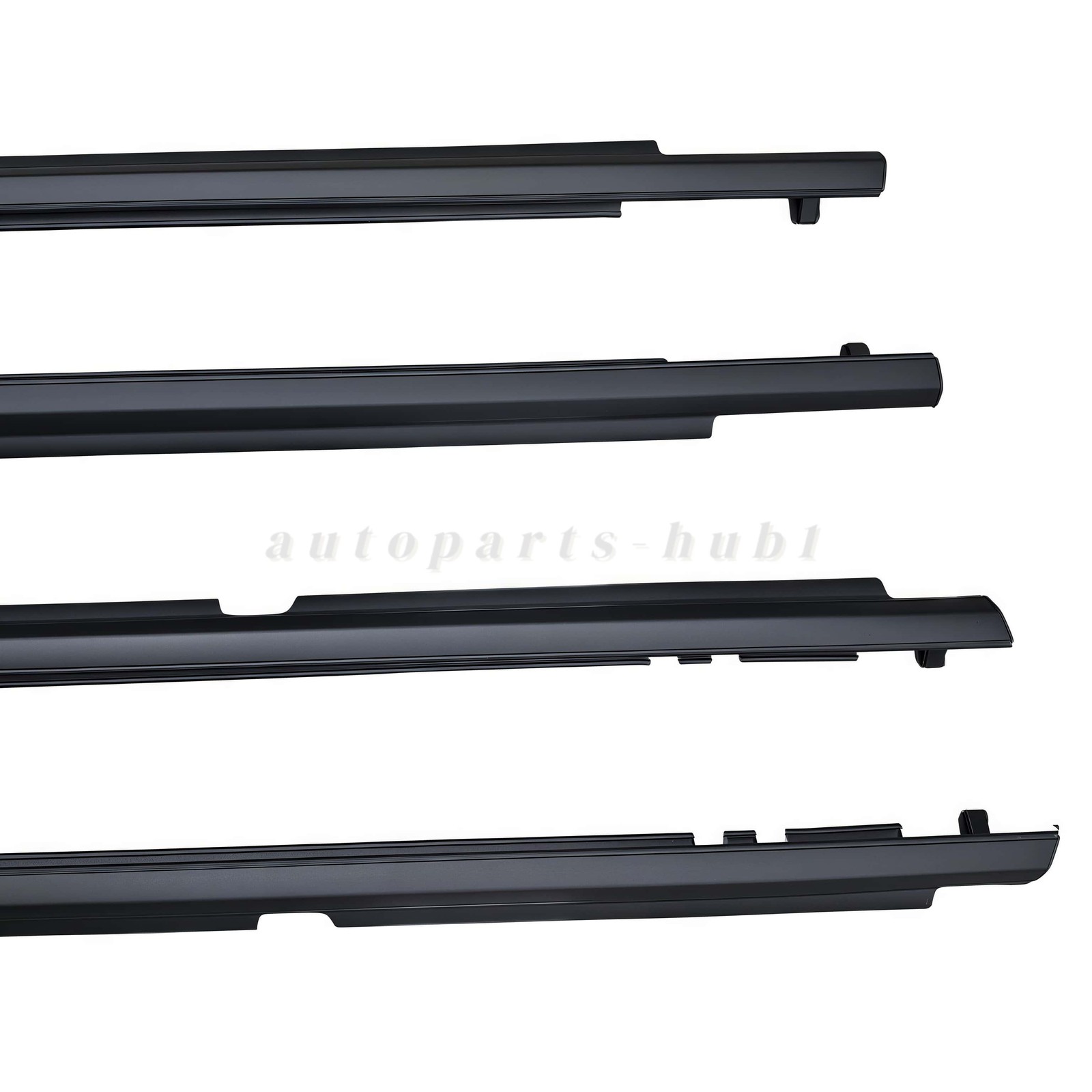 4× Weather Strips Window Moulding Trim Seal Belt Fits For Corolla 2009-12 USA!