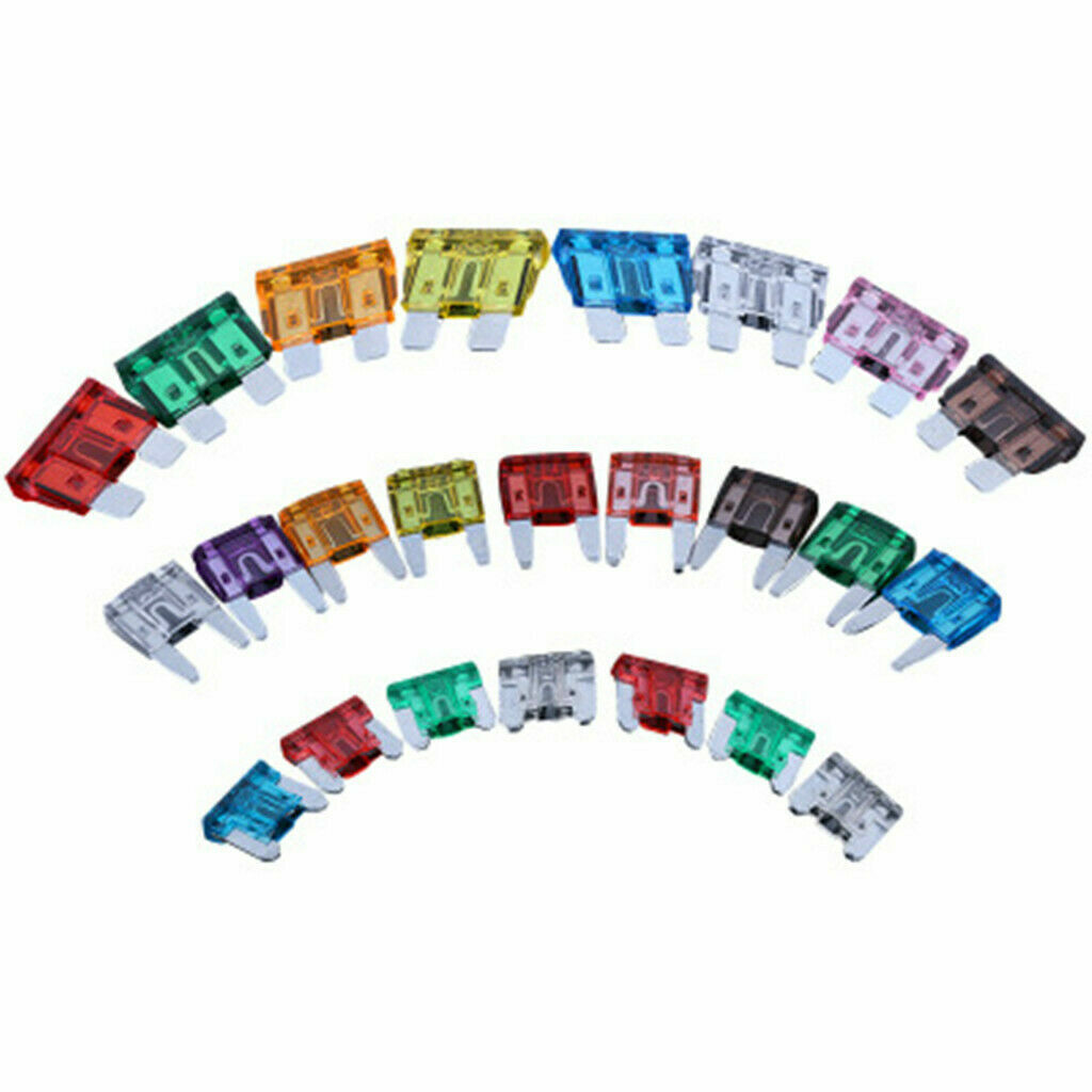 300pcs Car Blade Fuse Assortment Assorted Kit Blade Set Auto Truck Automotive