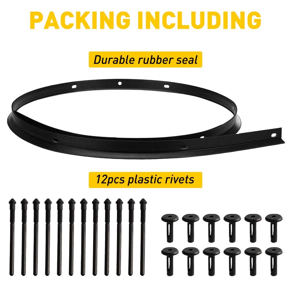 Quality Super Durability Bumper Rubber Seal For 2008-2022 Dodge Challenger