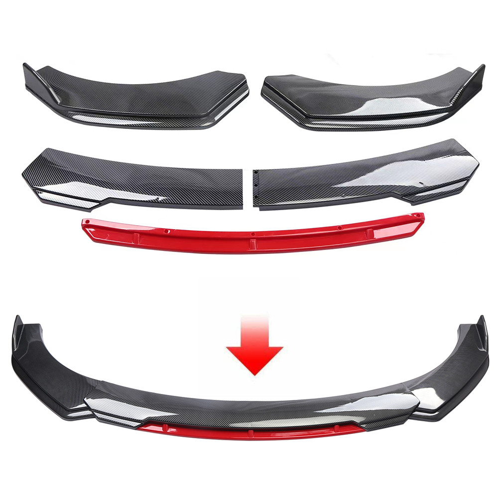 for Dodge Charger Sedan Carbon Style front Bumper Lip Spoiler Splitter