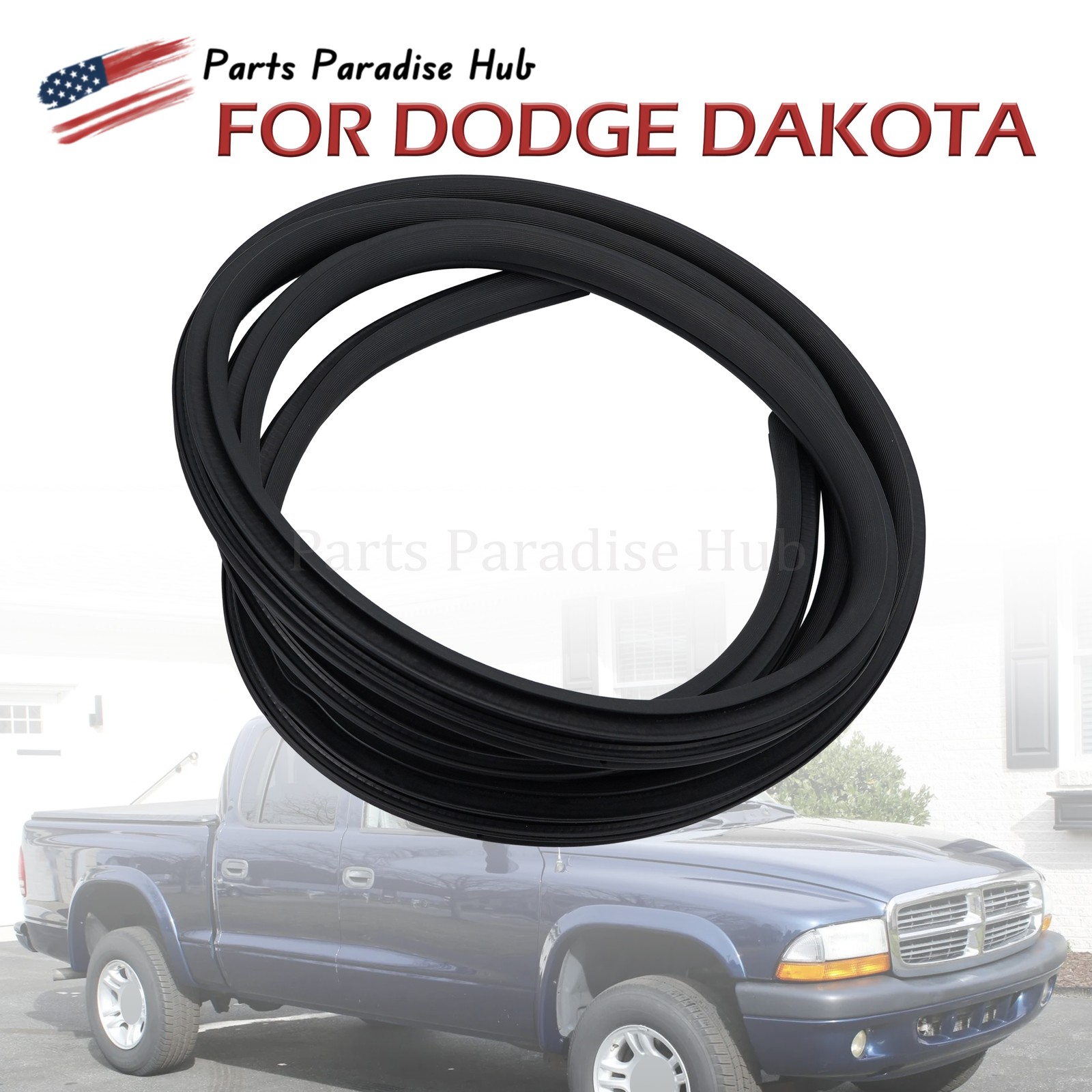 NEW Left Or Right Front On Body Door Opening Weatherstrip Seal For Dodge Dakota
