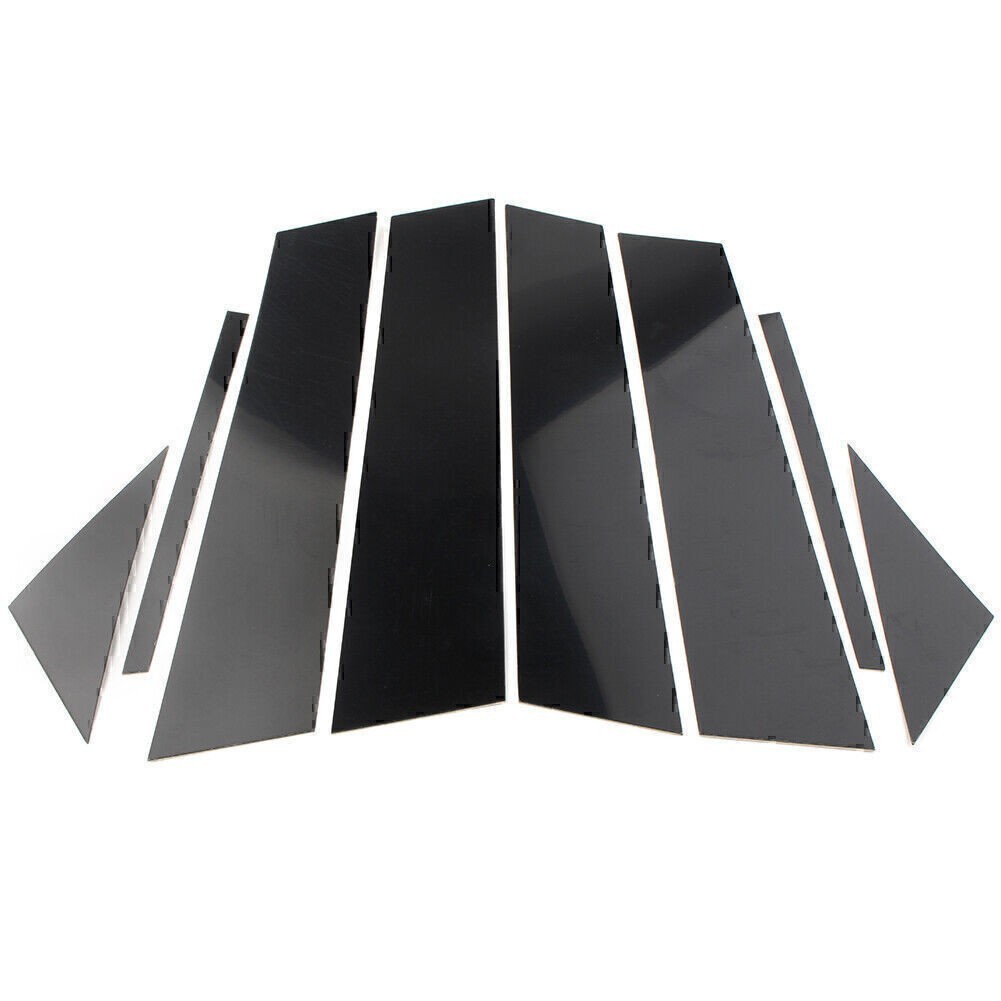 Pillar Posts Door Trim (8pcs/Set) FIT FOR Mazda 3 Sedan 2019-2021 Glossy Black