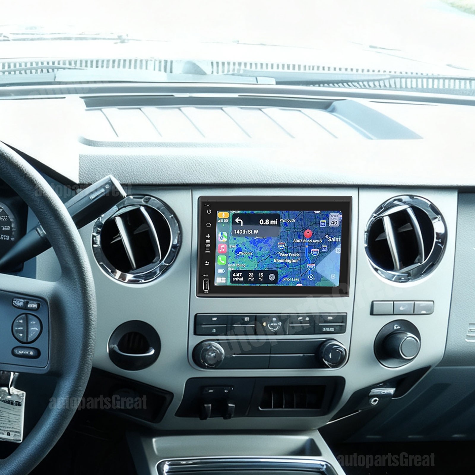 For FORD F150/250/350 2004 2005 2006-2014 Android13 Car Stereo Radio Carplay GPS