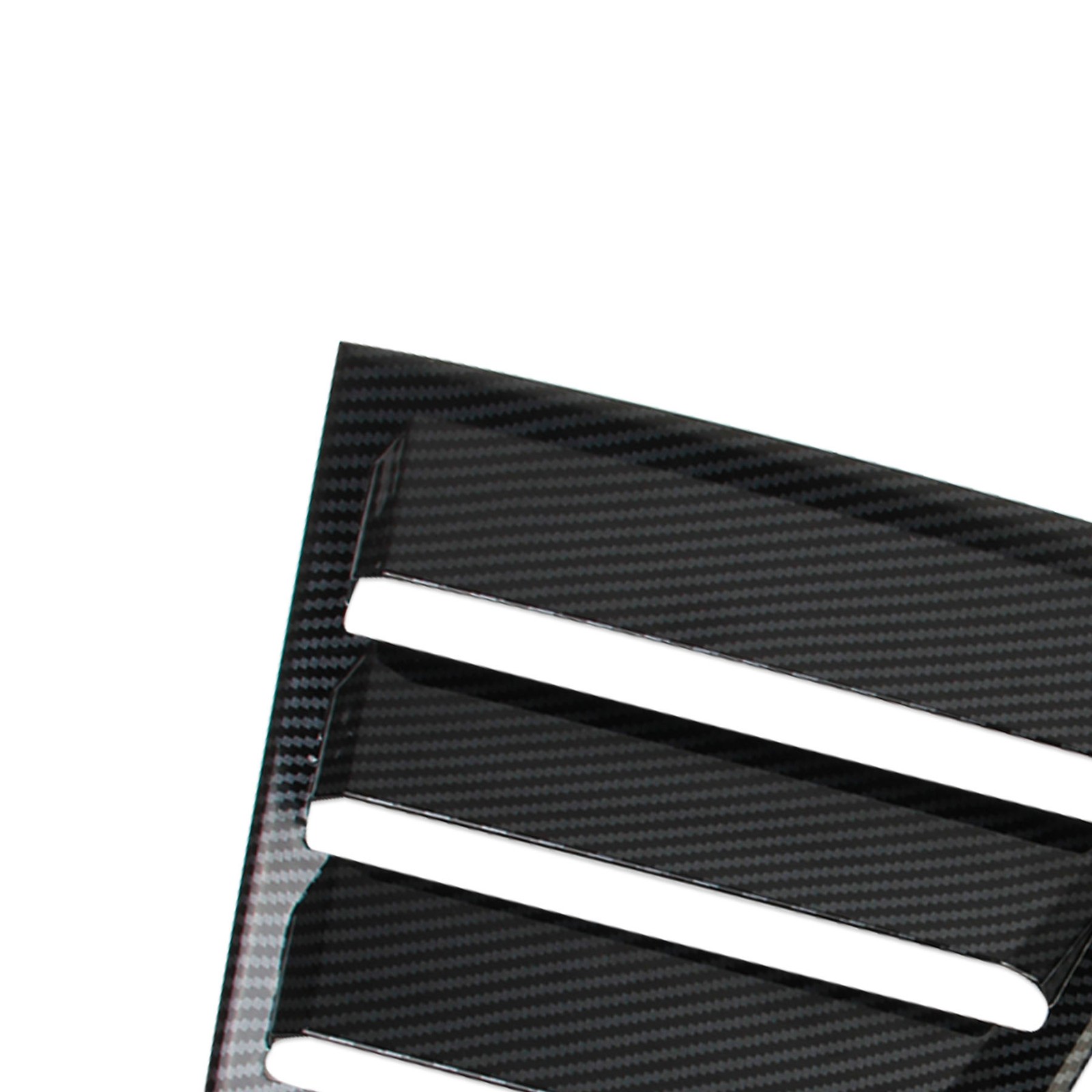 Side Window Louvers Air Vent Scoop Shades Cover Blinds Trim For Dodge Charger