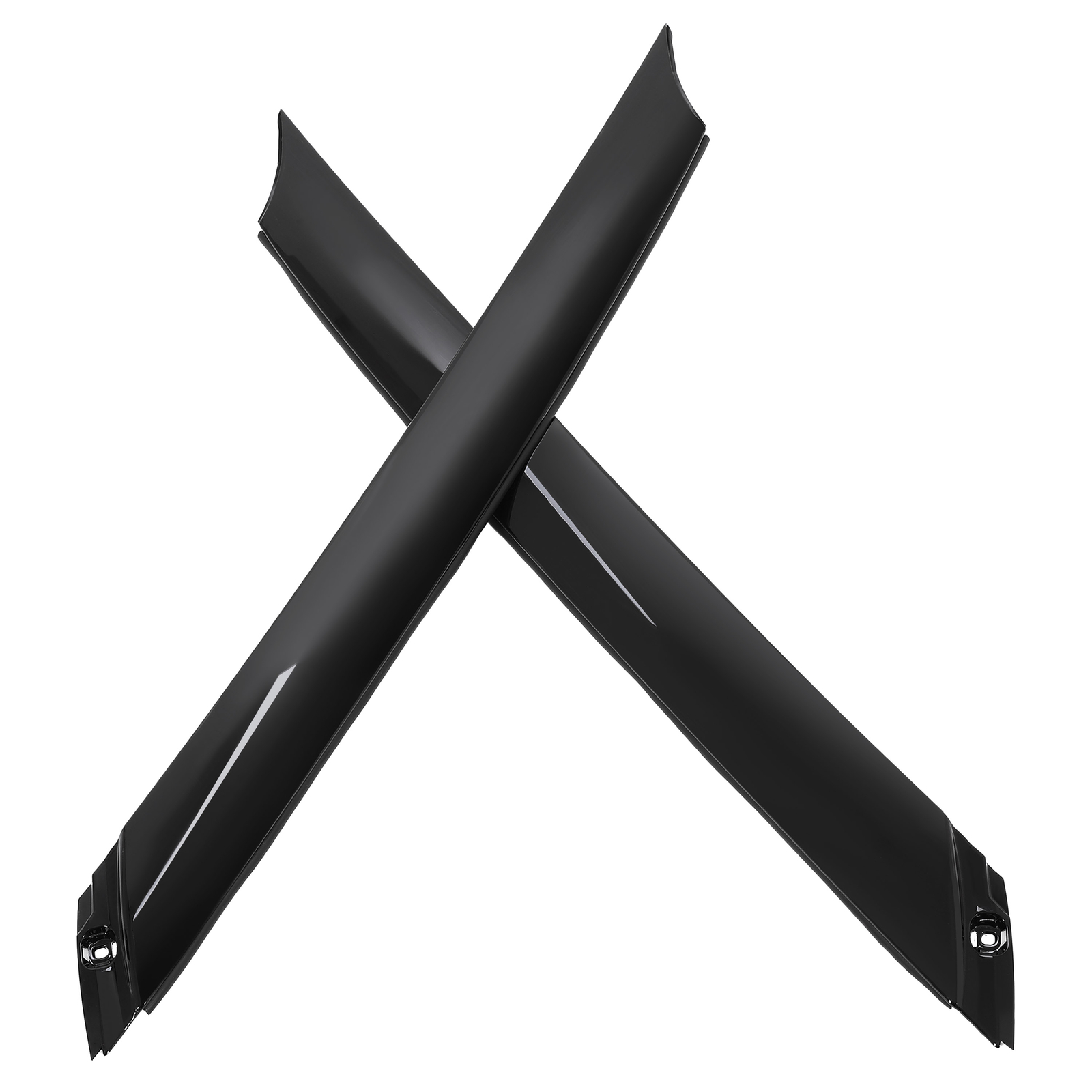 2pcs Windshield Pillar Trim Exterior Molding Fit For Hyundai Veloster 2012-2017