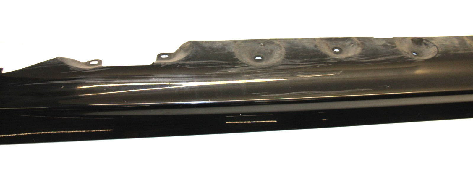 BMW OEM E46 left right black side skirt outer kick panel 51718226121 51718226122