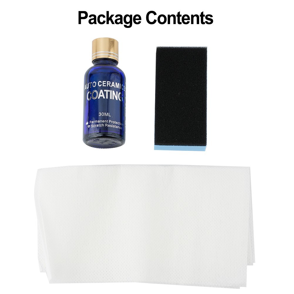 Vehicle Liquid Ceramic Coating Automotive Sponge Super hydrophobic New
