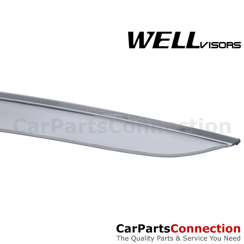 WellVisors Window Visors 16-20 Scion iA Toyota Yaris Rain Sun Wind Deflectors