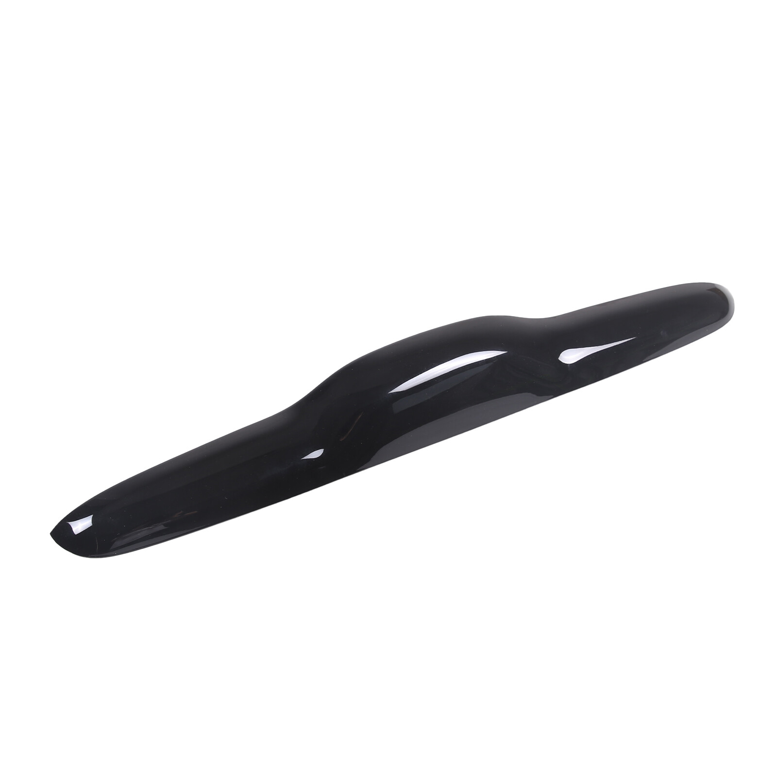 Glossy Black ABS Tailgate Trunk Handle Cover Trim For FIAT 500 2011-23