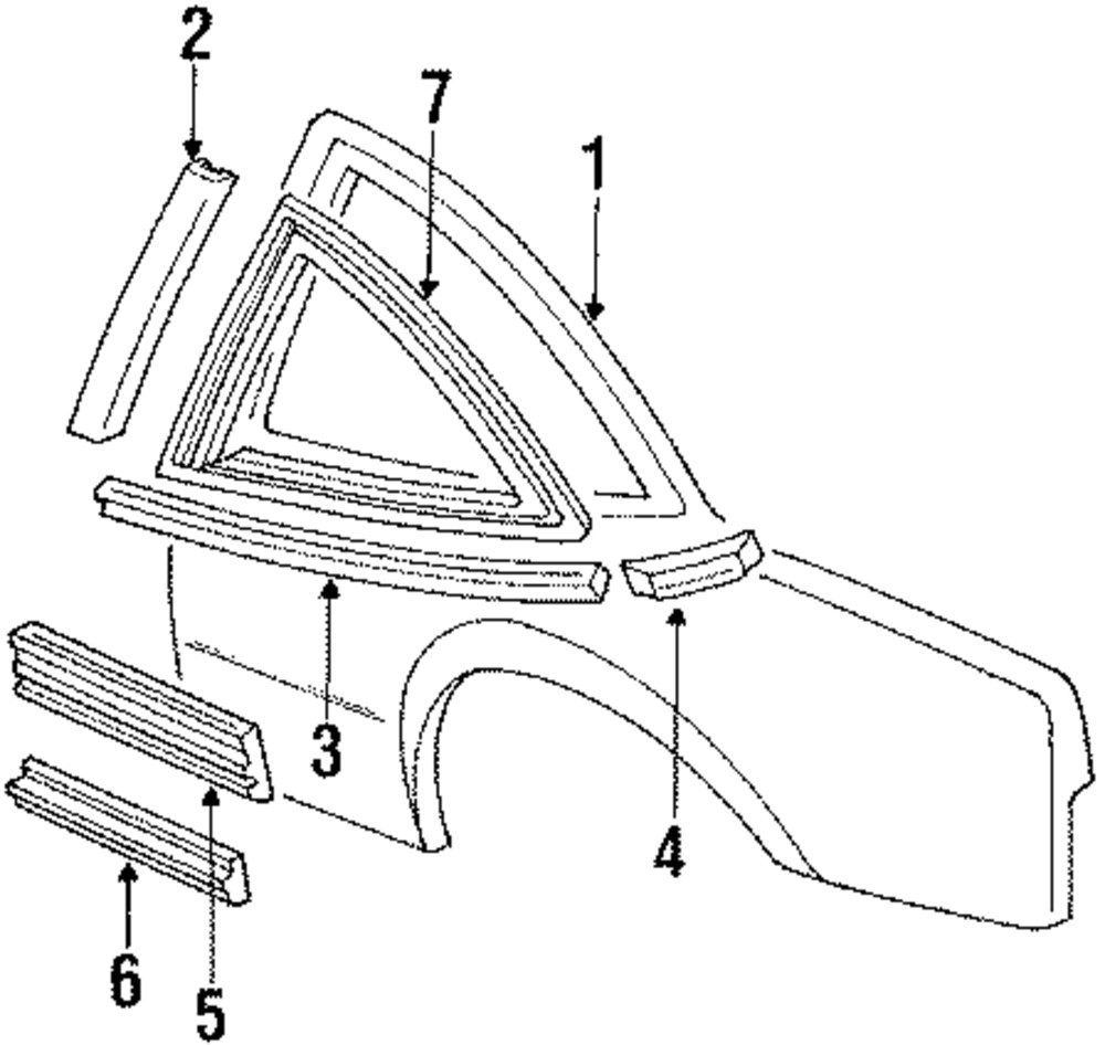 Genuine GM Molding 12360575