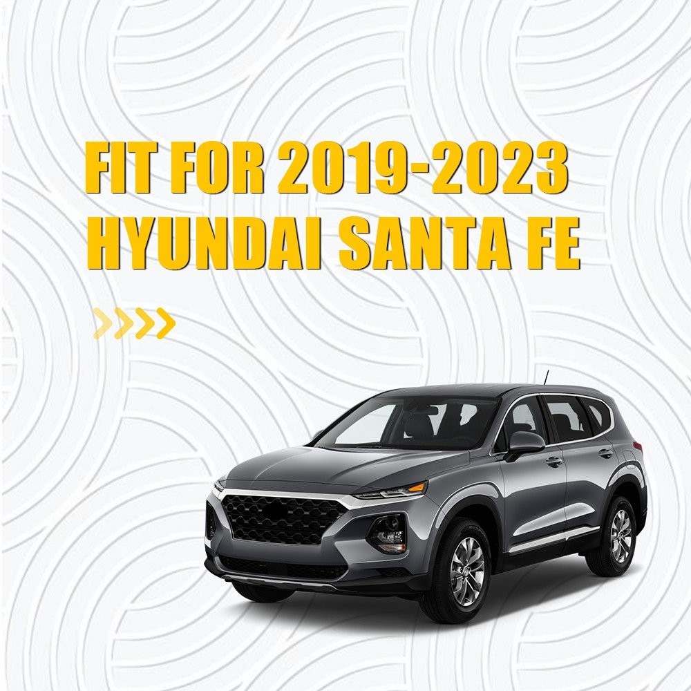 Left Mirror Corner Triangle Molding Fender Trim For 2019-2023 Hyundai Santa Fe