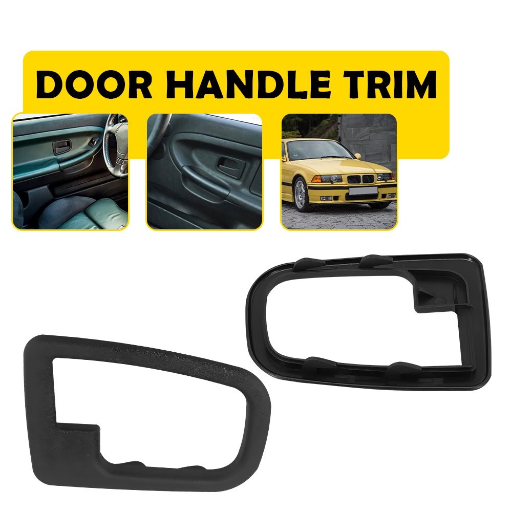 Interior Door Handle Trim Bezel For 1992-1999 BMW E36 3-Series 1996-2002 BMW Z3