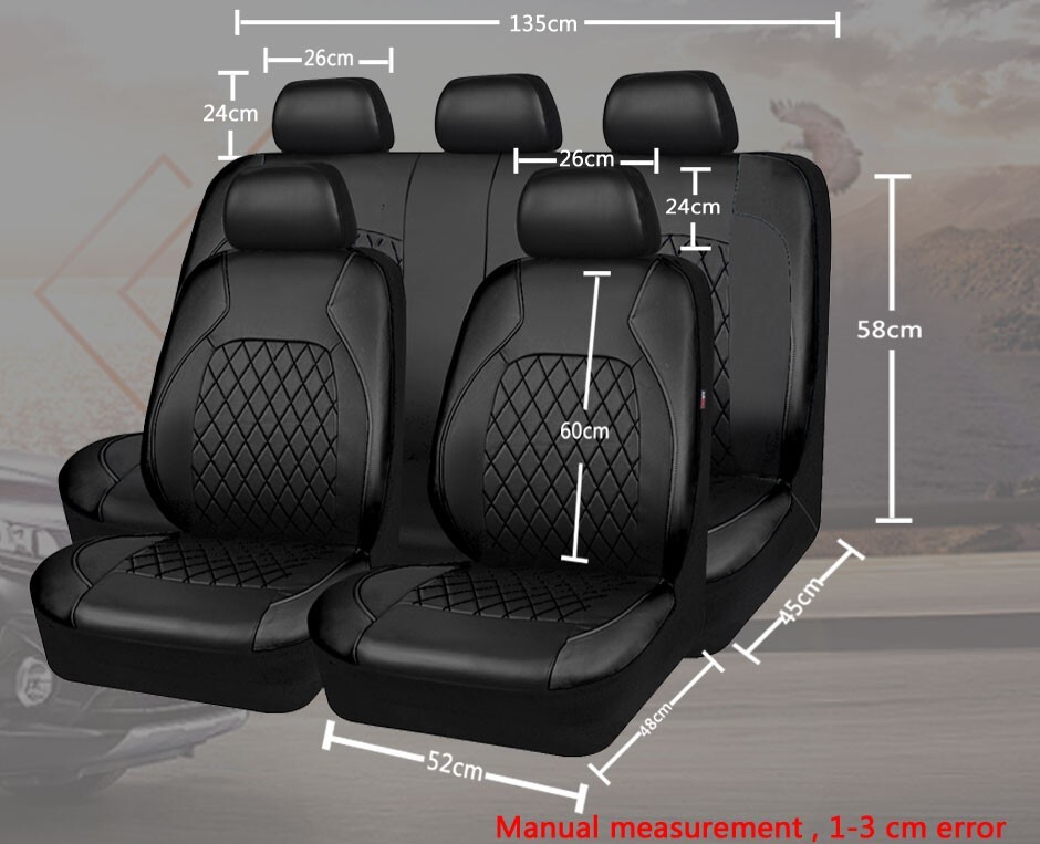Fit For Ford Focus 2000-2018 Full Set Seat Cover Car Cushion Mat For 4 Seasons