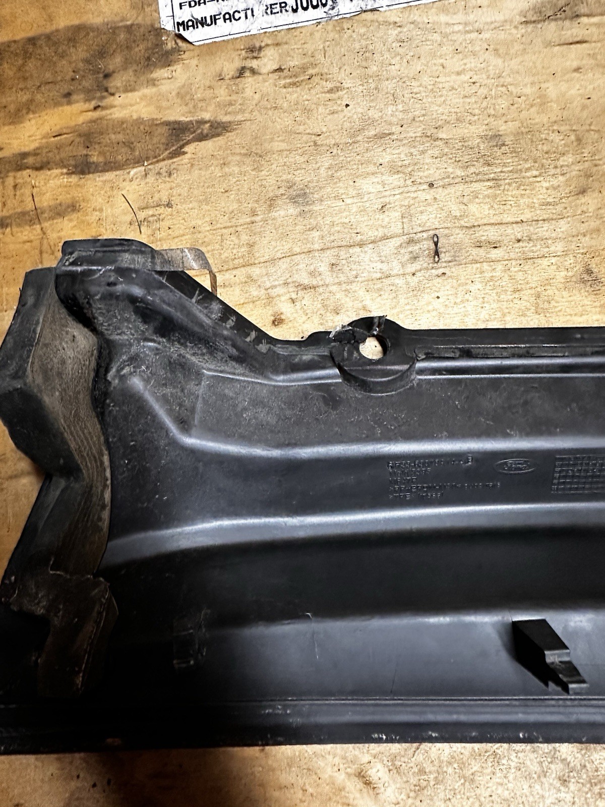 05-09 Mustang Wiper Cowl Vent Grille Panel Trim RH Passenger OEM