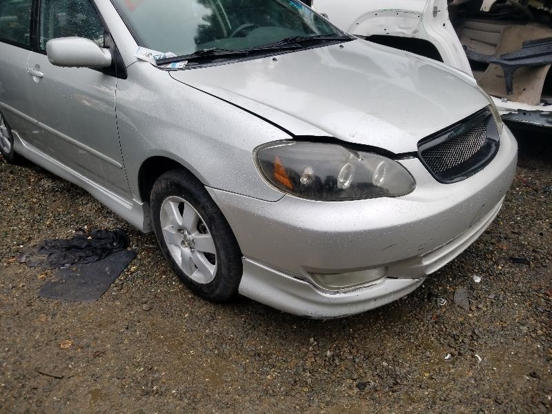 2004 TOYOTA COROLLA S PASSENGER SIDE REAR QUARTER GLASS