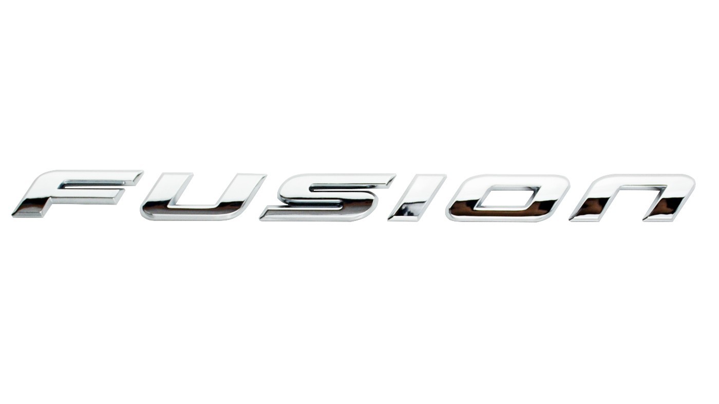 Chrome Rear Tailgate Letter Badges Set of 1 Fit for 2013-2018 Fusion