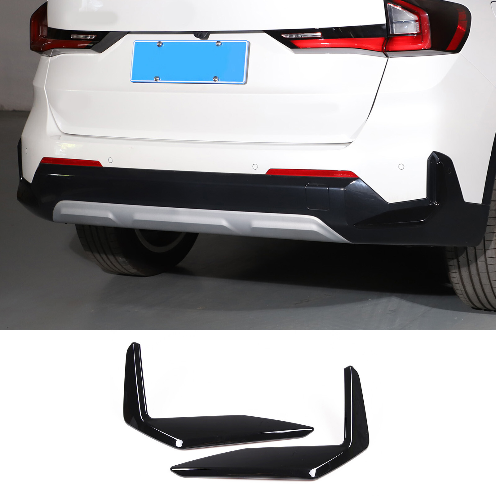 Rear Bumper Corner Valance Covers Molding Trim For 2023-2025 BMW X1 iX1 2PCS