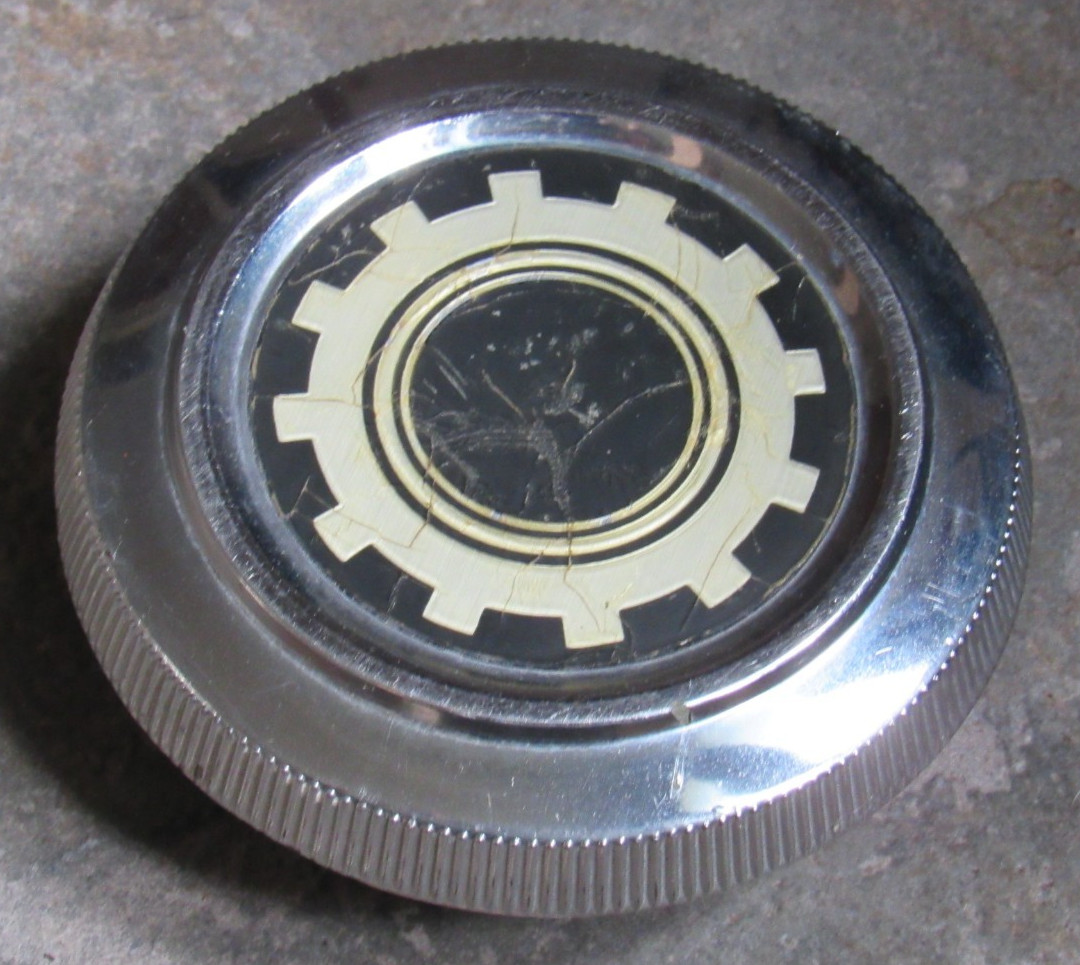 Vintage 1970’s Ford / Mercury models Twist-On Gas Fuel Cap metal FOMOCO