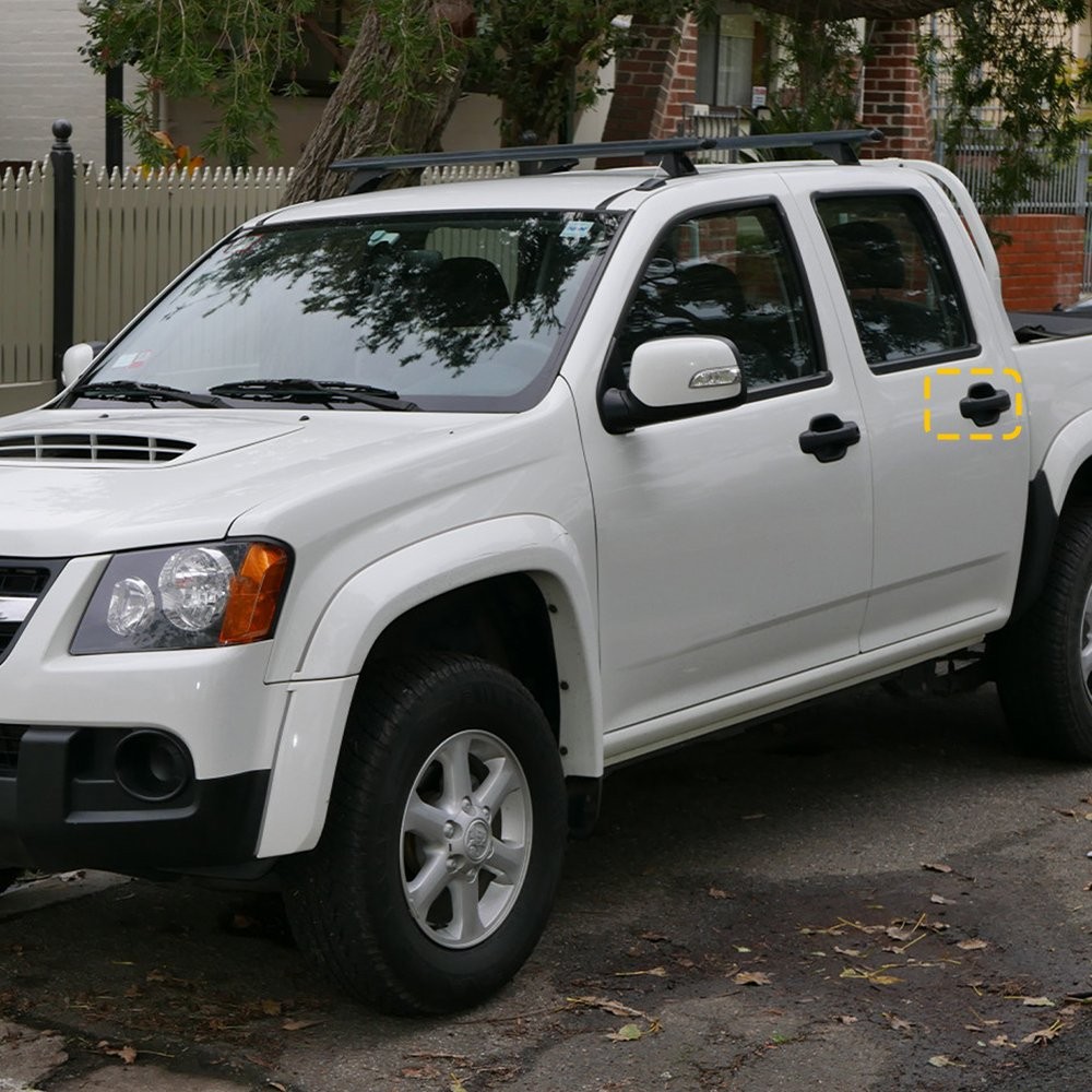Rear 1X Door Left For Handle 2004-2012 Exterior Chevrolet Colorado GMC Canyon