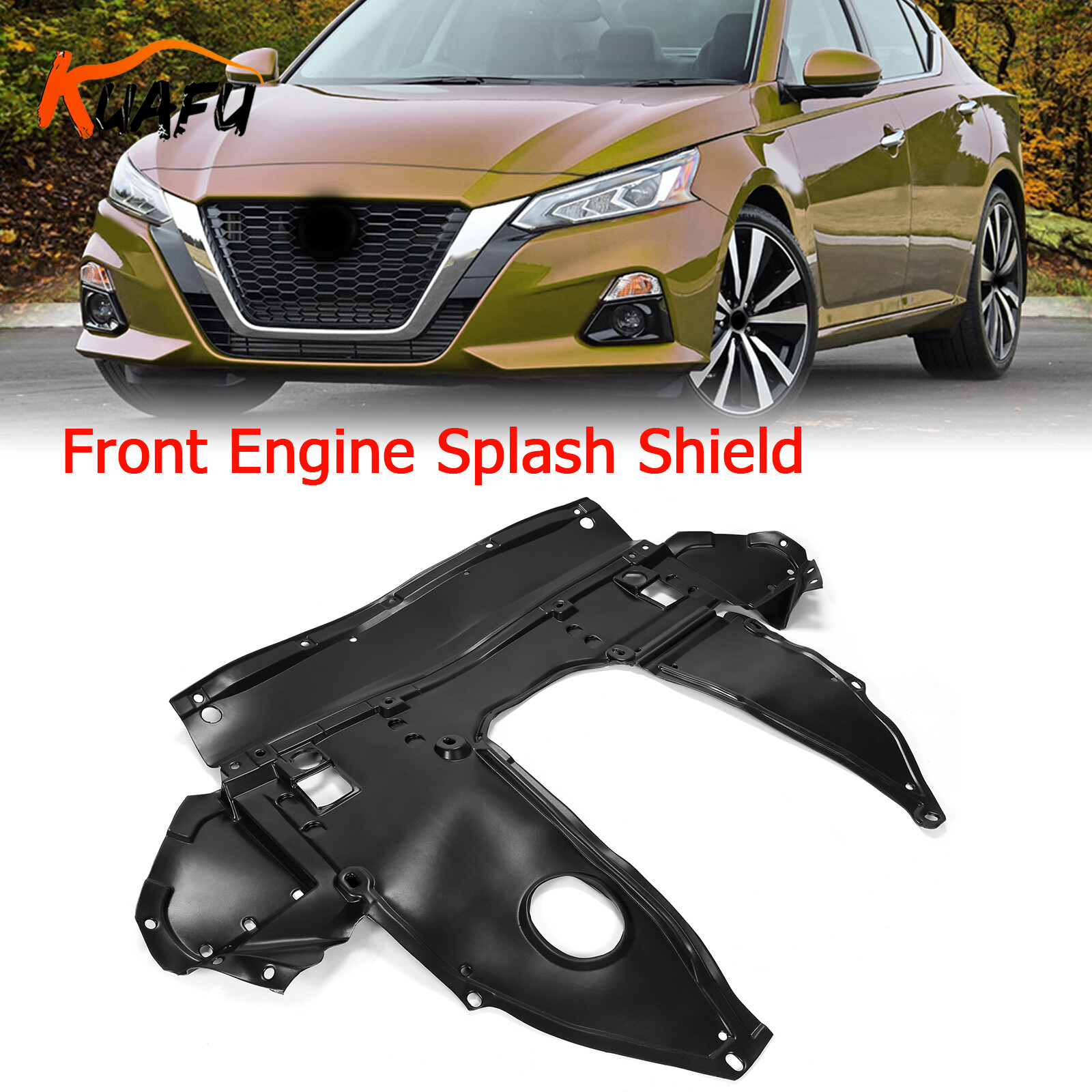 Engine Splash Shield For Nissan 2016-2021 Maxima | 2016-2018 Altima #758909HS0A
