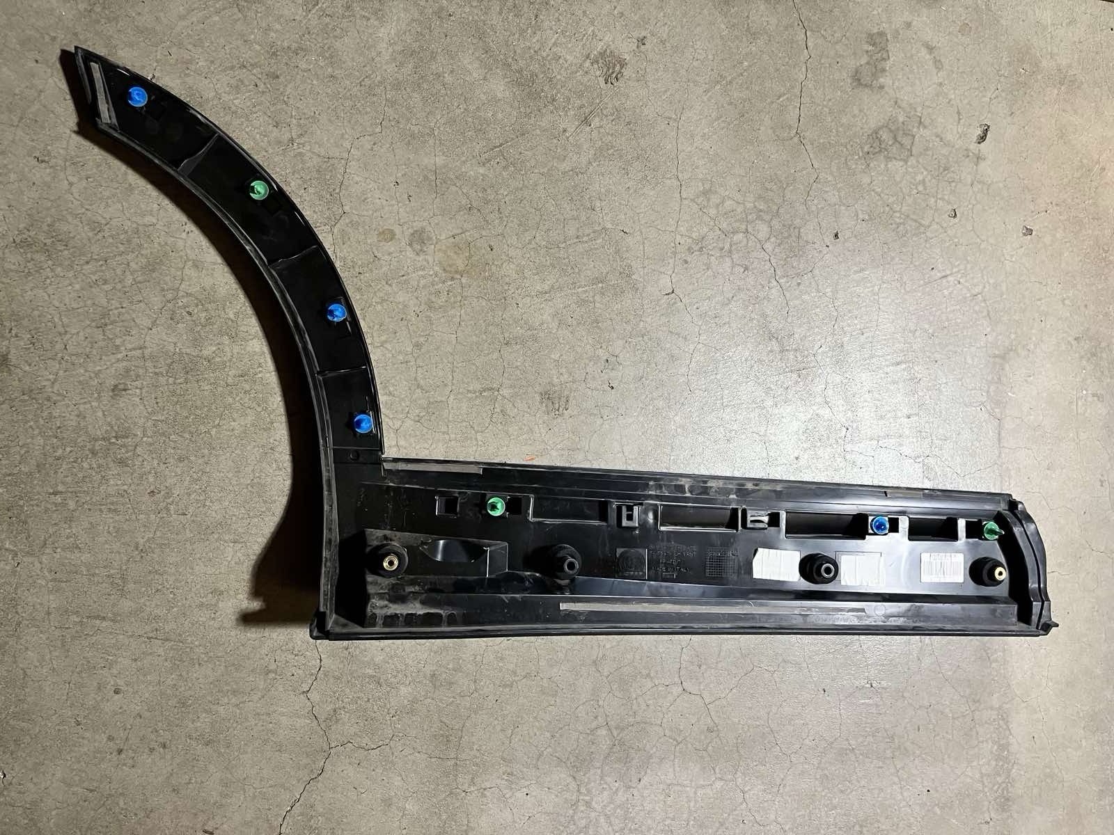 2023-2024 DODGE HORNET REAR LEFT SIDE PANEL SKIRT MOLDING TRIM OEM 156155477