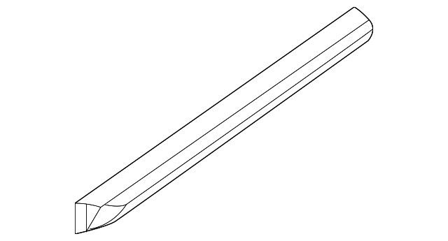Genuine Volkswagen Door Molding 5C5-854-940-P-GRU