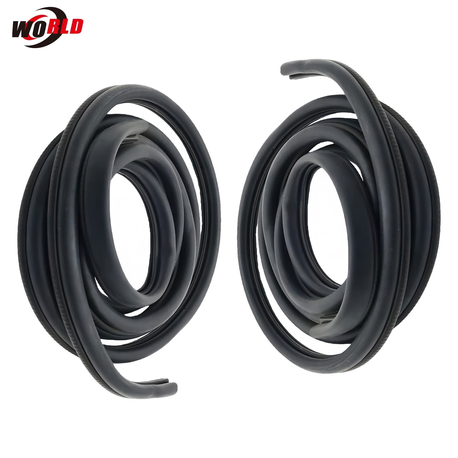 13.5Ft Cab Door Weatherstrip Rubber Seal Set For Peterbilt 379 389 359 330 357