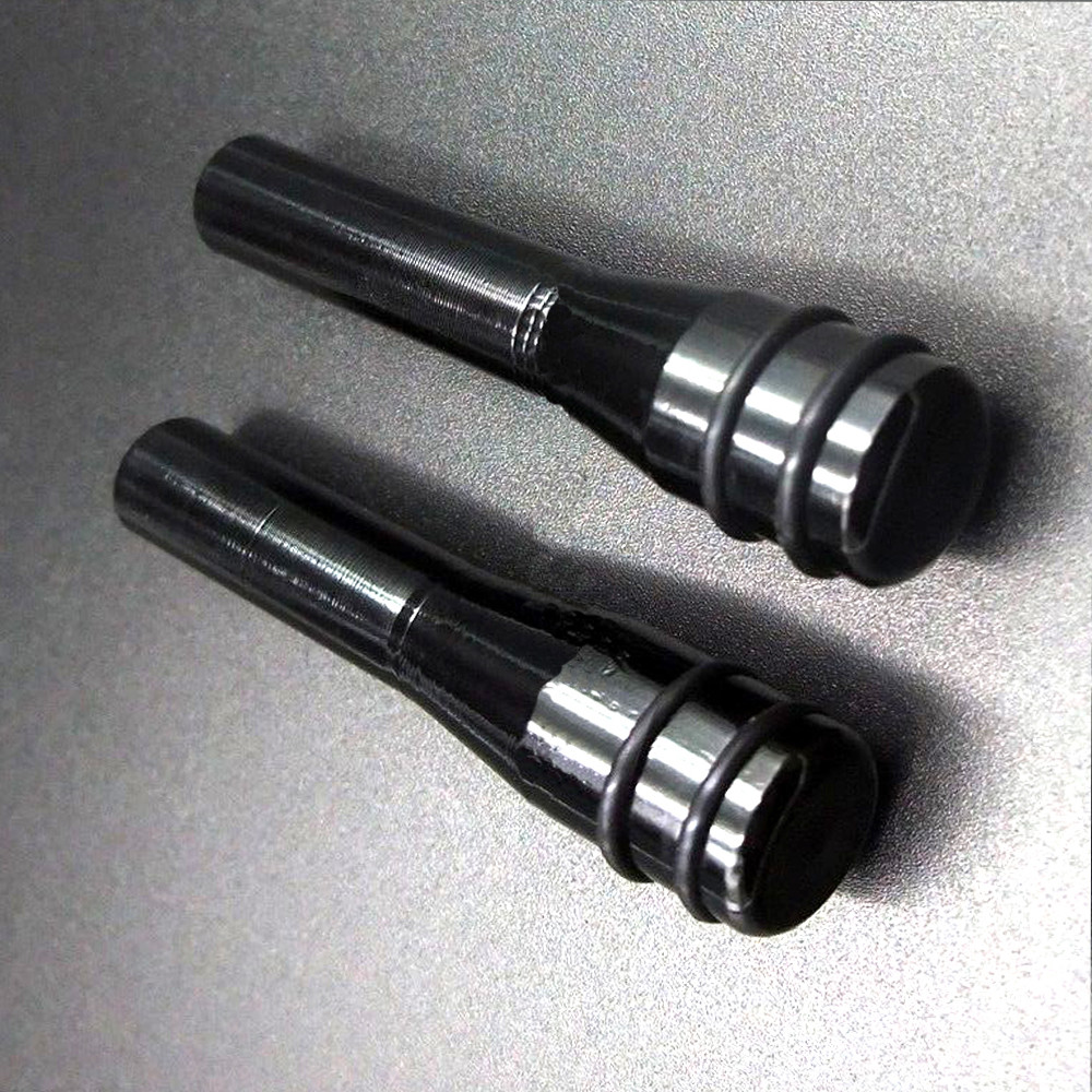 2pcs Black Aluminum Alloy Universal Car Truck Interior Door Lock Knob Pull Pin
