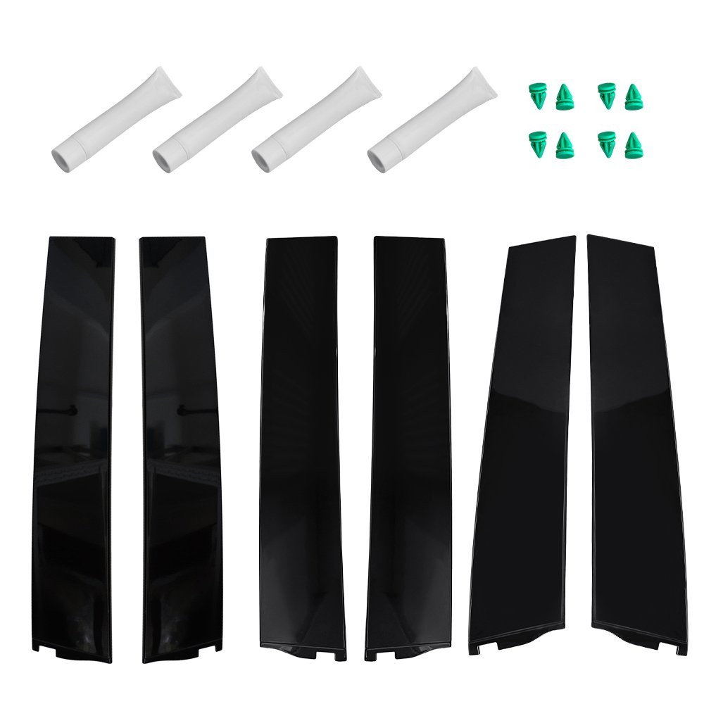 Door Pillar Window Trims Applique for Chevy Tahoe GMC Yukon Cadillac 2015-2018