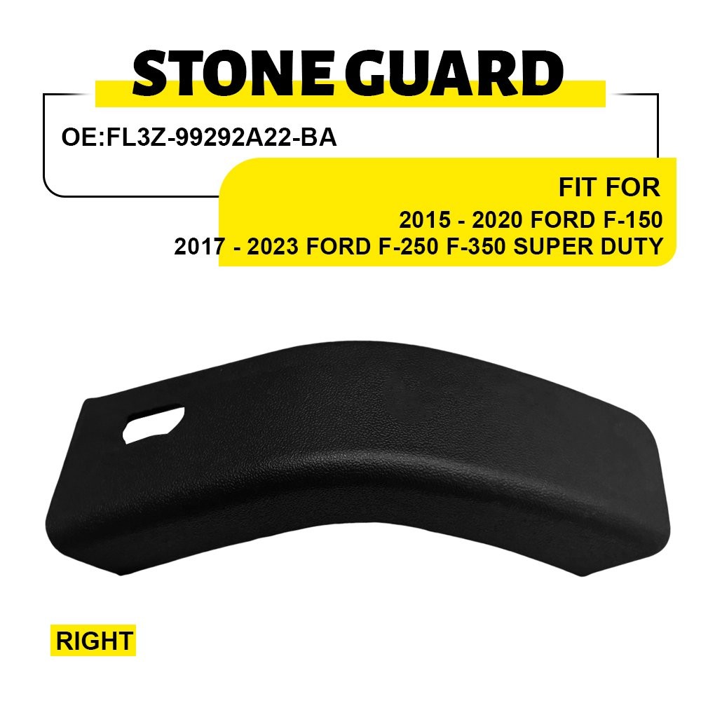 Rear Stone Guard For Ford F-150 2015-2020 /2017-2023 F-250 F-350 Right Passenger