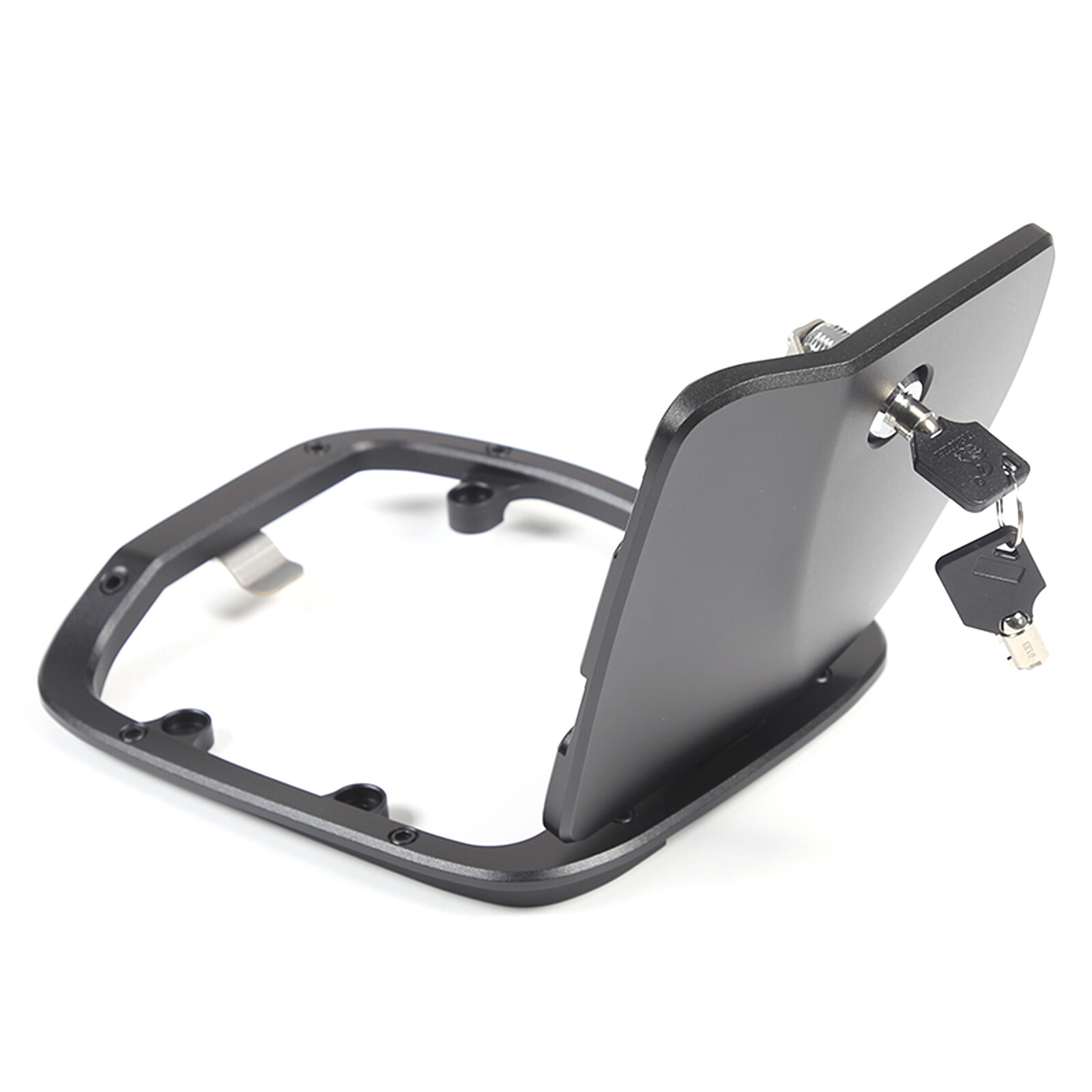 Steel Locking Fuel Door Gas Tank Cap Cover Lock Key For Toyota Tacoma 2016-23