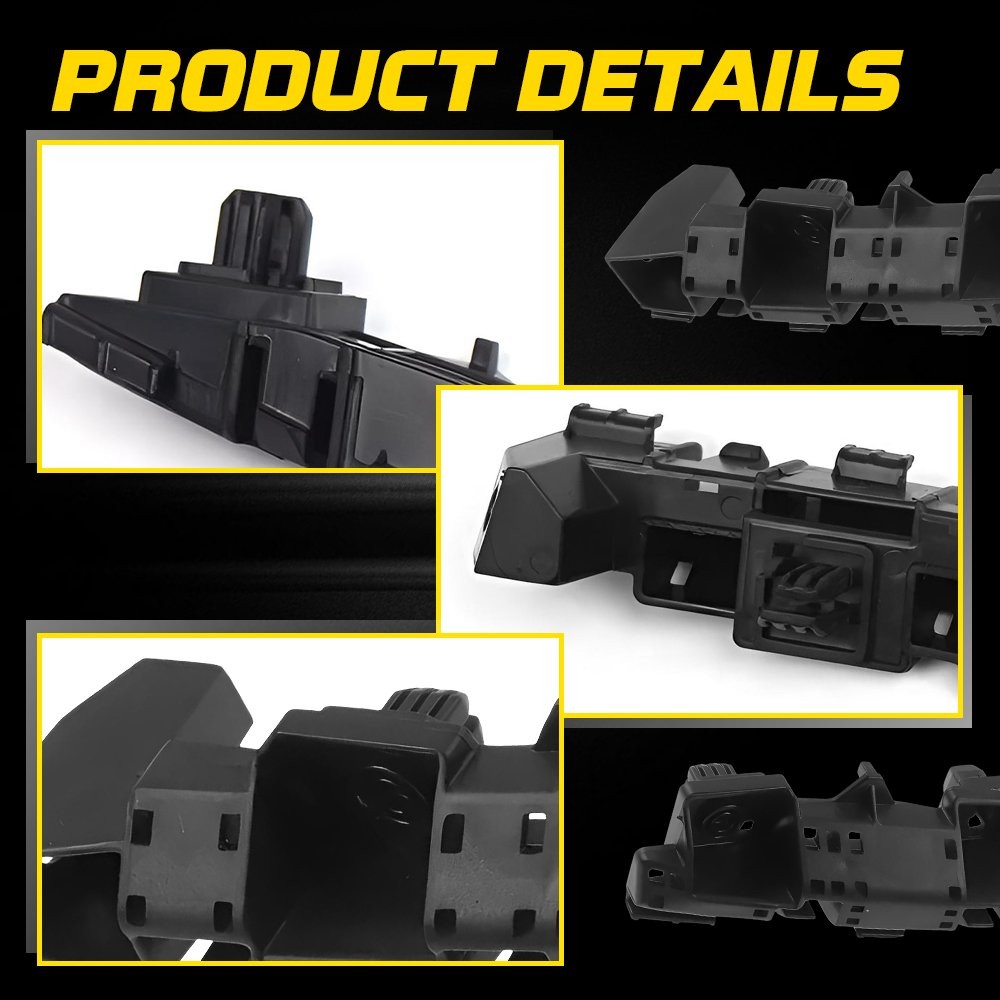2x Front Bumper Bracket Set Driver Passenger Side For 2012-2016 Subaru Impreza Y