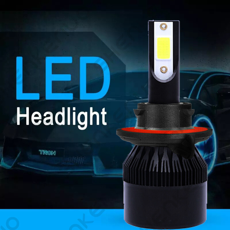 For Ford Explorer Sport Trac 2007-2010 Upgrade COB 8000K H13 LED Headlight Bulbs