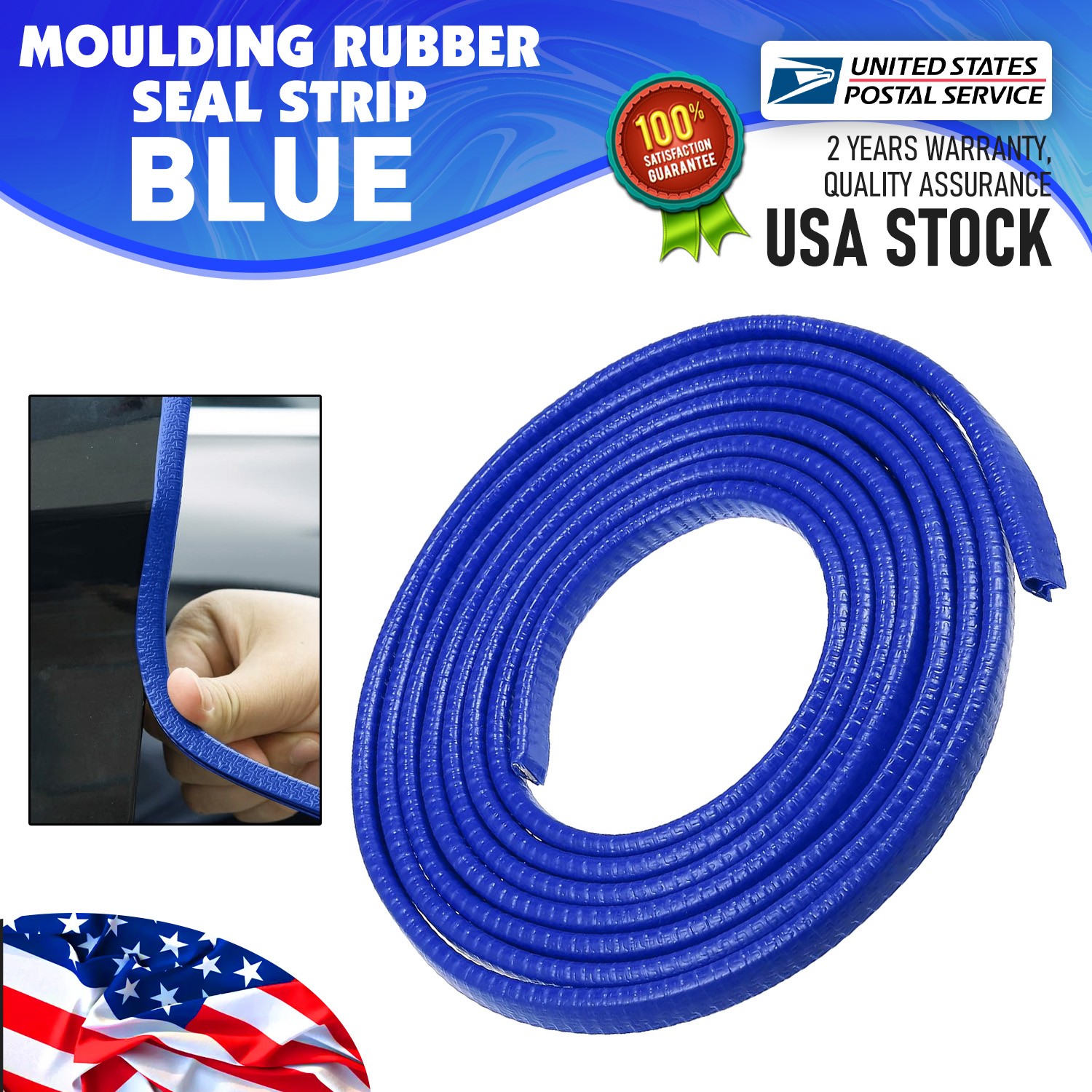 20FT Car Door Edge Guard Molding Trim Rubber Edge Strip Seal Protector U-Shape