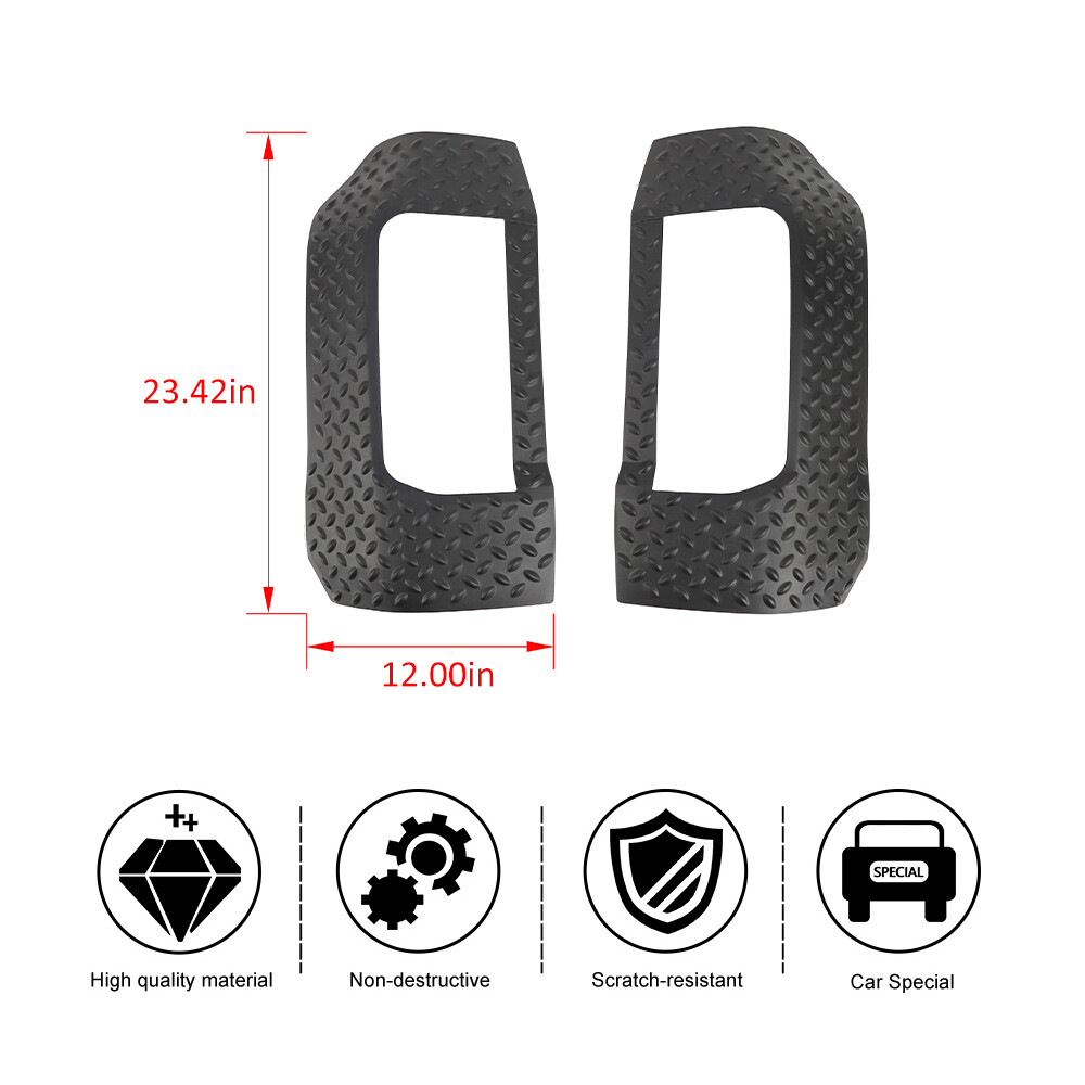 Rear Tail Light Corner Armor Cover Guard Trim for Ford Bronco 2021-25 Protector